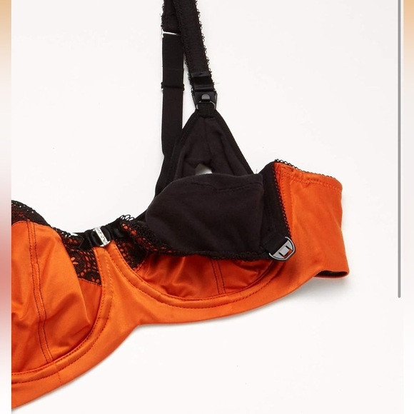 Cake Maternity Ginger Macaroon Underwire Nursing Bra Orange 40H NWT - Picture 6 of 6